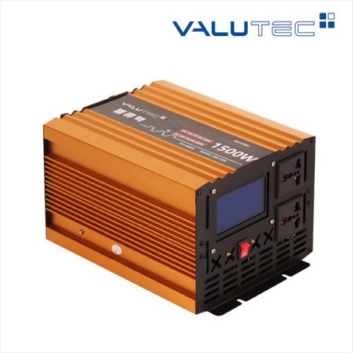 벨류텍 유사정현파 인버터 디지털 VIM 1500W 차량용 12V 24V 레저 캠핑용 289,800원