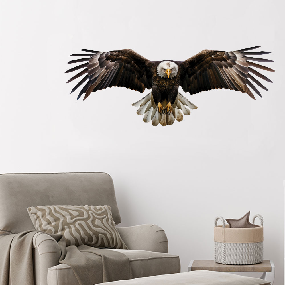 독수리스티커 실사 UV인쇄 조류퇴치 리무버블 데코 그래픽 벽장식 벽인테리어스티커 버드세이버 28,000원