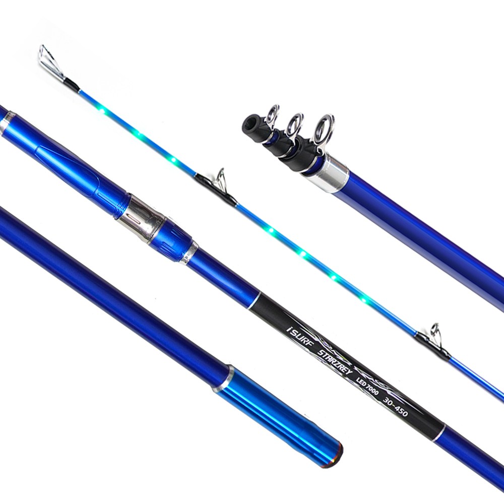 아이서프 스타즈리 야간 LED 서프 원투대 원투 낚시대 꽂이형 초릿대 (BNF), 블루 130,000원