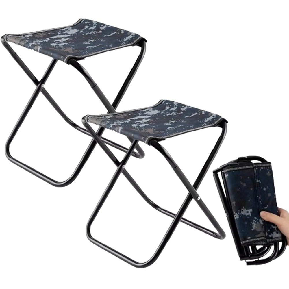 아웃사이드업 초경량 휴대용 접이식 미니 의자, 2개, 블랙카모 11,120원