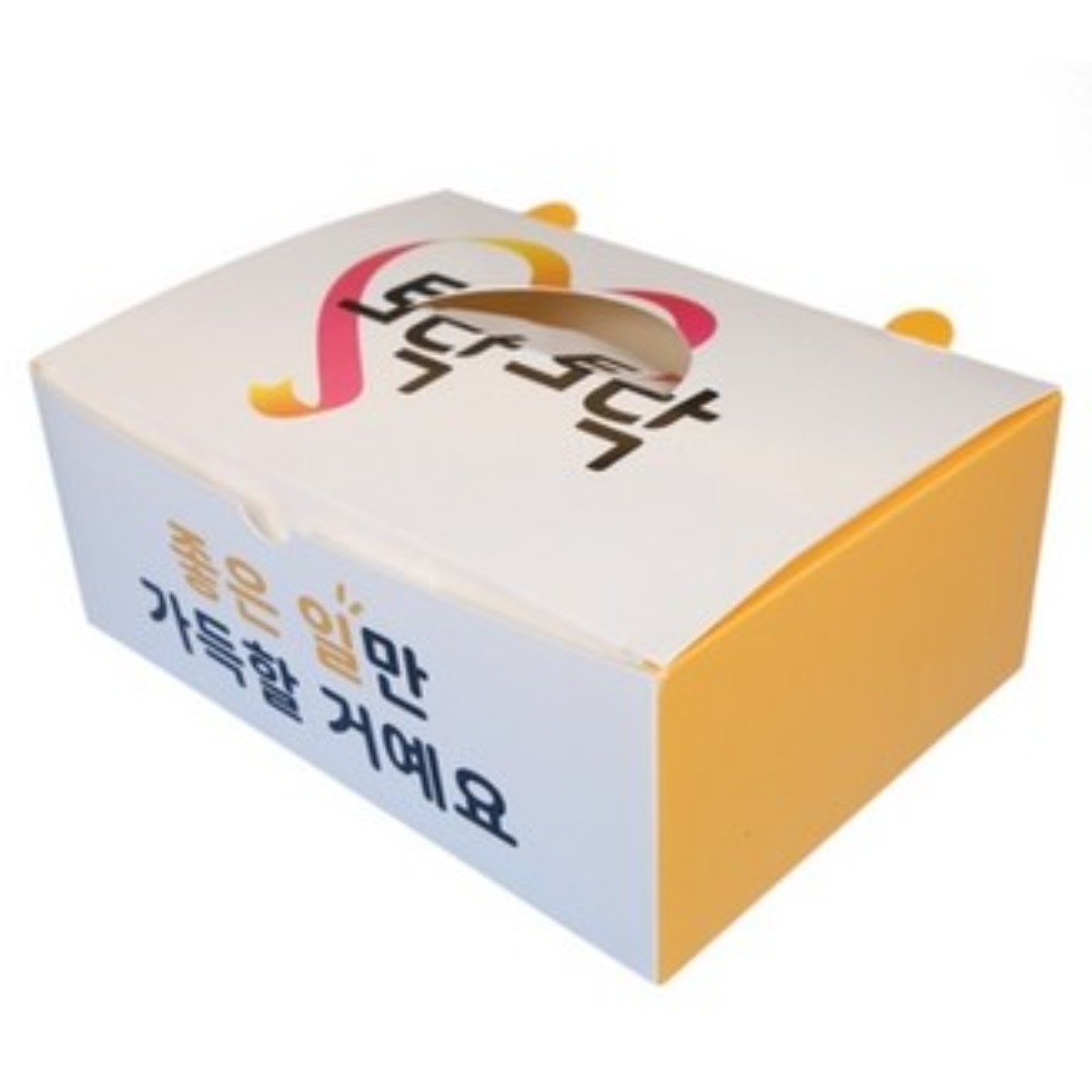 화이트지 금정치킨박스 모두종이박스 특소 소 중 대 특대 200매 상자 치킨 닭강정, 200개, 모두종이 69,290원