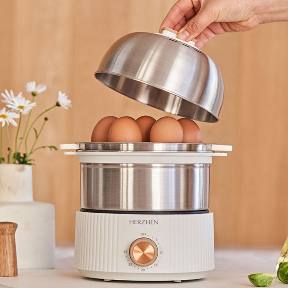 헤르젠 올스텐 3단 찜기 마스터 만두 멀티 쿠커, CES-330W 69,800원