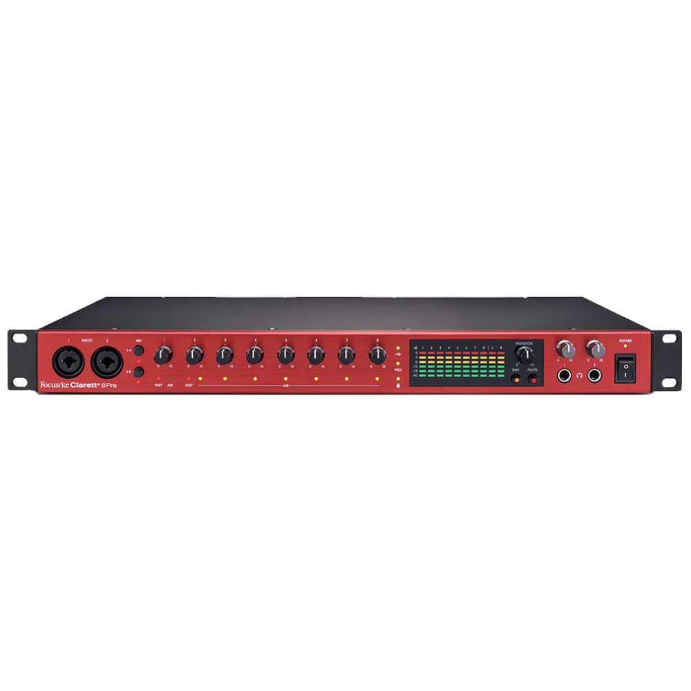 Focusrite Clarett + 8pre USB 포커스 라이트 오인페 클라렛 플러스 오디오인터페이스_쿠폰증정 1,430,000원