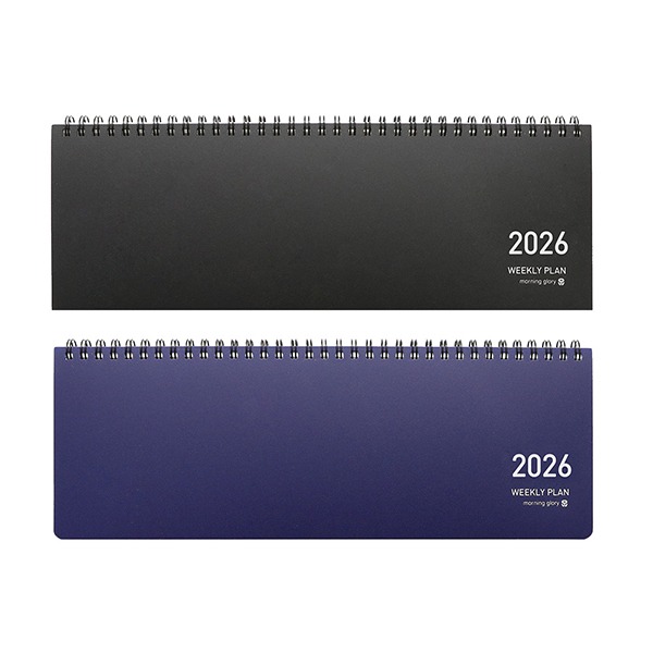 (모닝글로리) 5500 PP 위클리 상철 SP 플래너 1권 2026년 달력 캘린더 다이어리, 블랙 4,400원