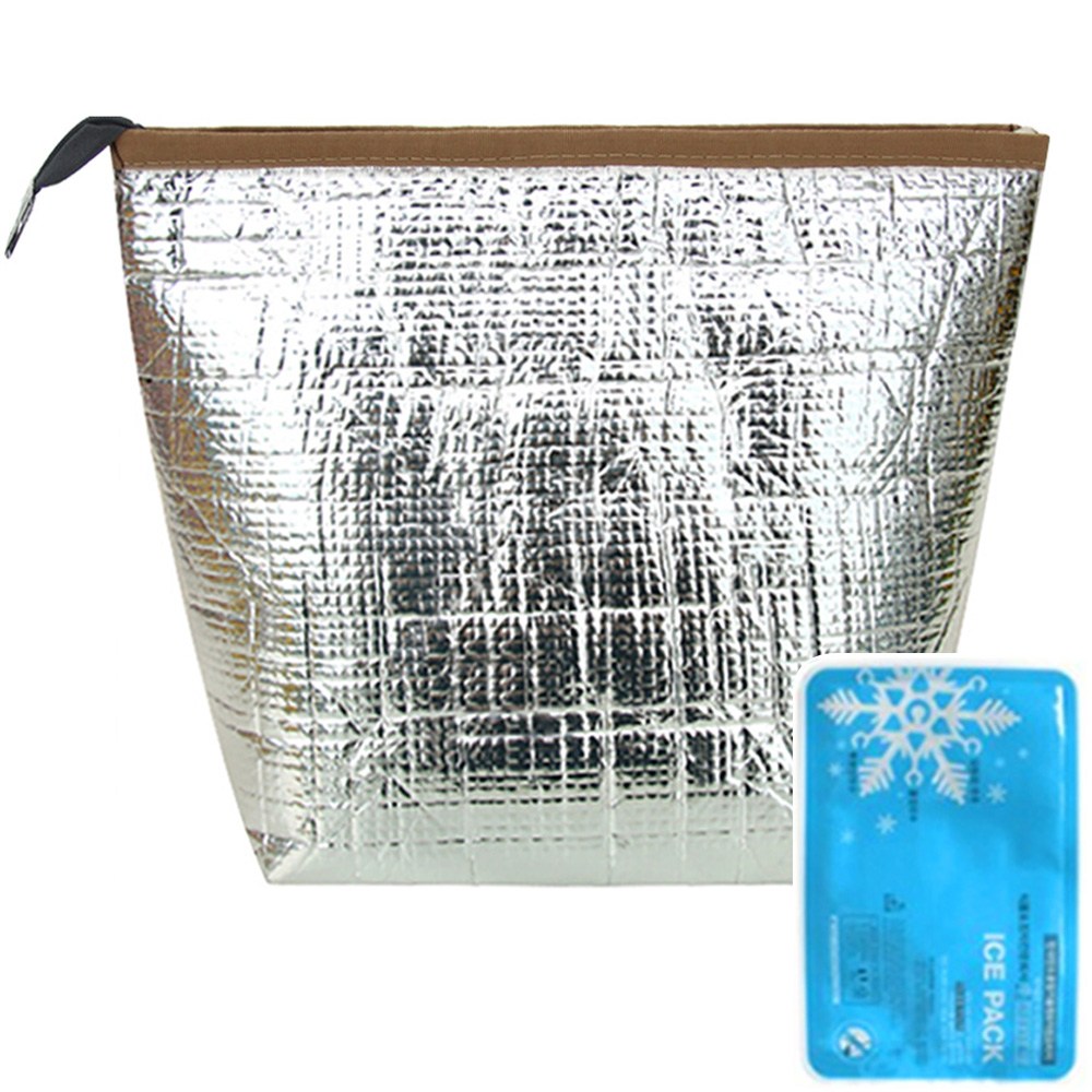 백인백 깊고 넓은 보온보냉 파우치 1개 + 아이스팩 1p 세트 6,980원