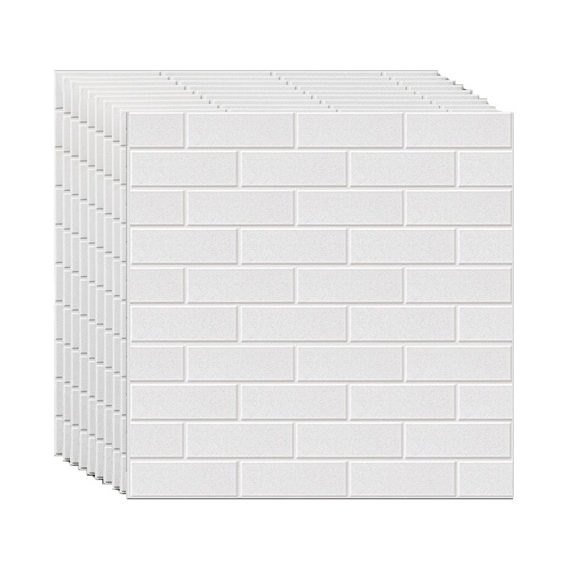 정싱 접착식 붙이는 단열벽지 폼블럭 보온 단열 폼블럭 접착식 폼타일 스티커 70*77cm, 10개, A001 24,900원