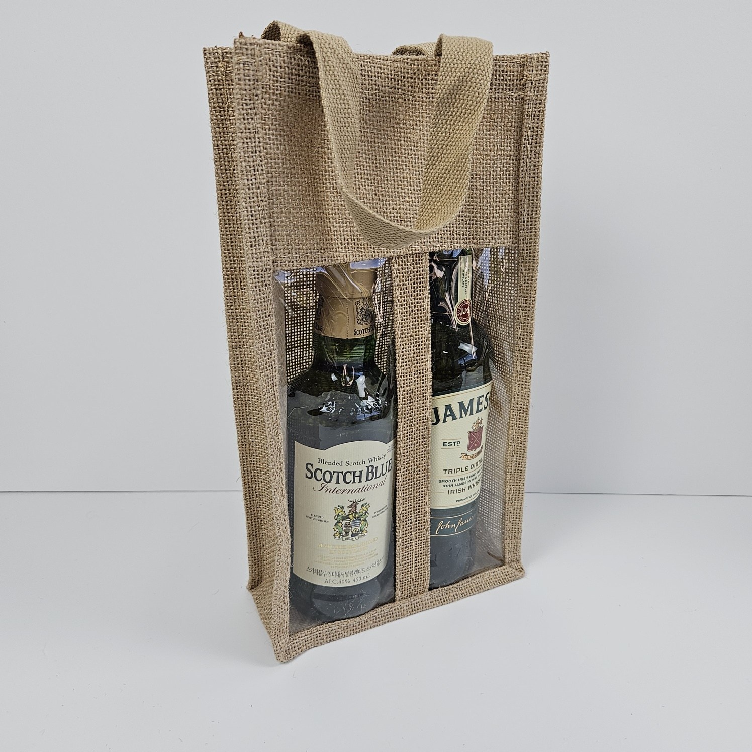 내츄럴 황마 와인 쇼핑백 전통주 양주 가방 10,900원