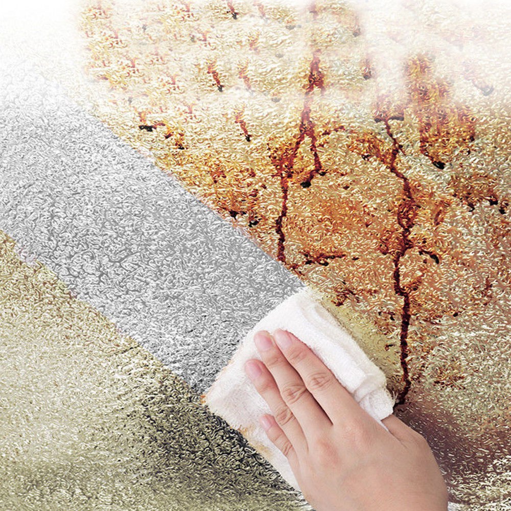 접착식 주방 시트지 5M 은박 싱크대 알루미늄 타일 오염 기름때 방지 가스렌지 벽면 13,000원