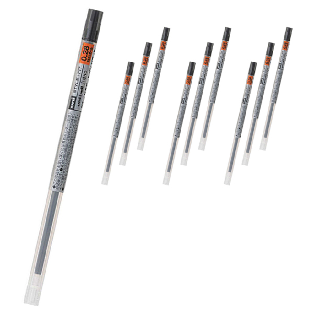 스타일핏 유니볼 시그노 젤잉크 리필심 UMR-109 0.28mm 7,700원