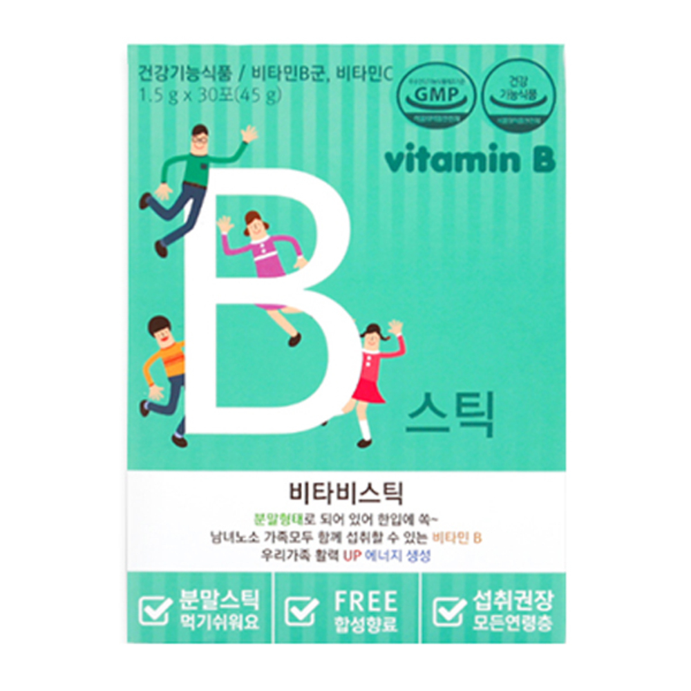 파마젠 비타B스틱 30포, 1.5g, 1개 7,730원
