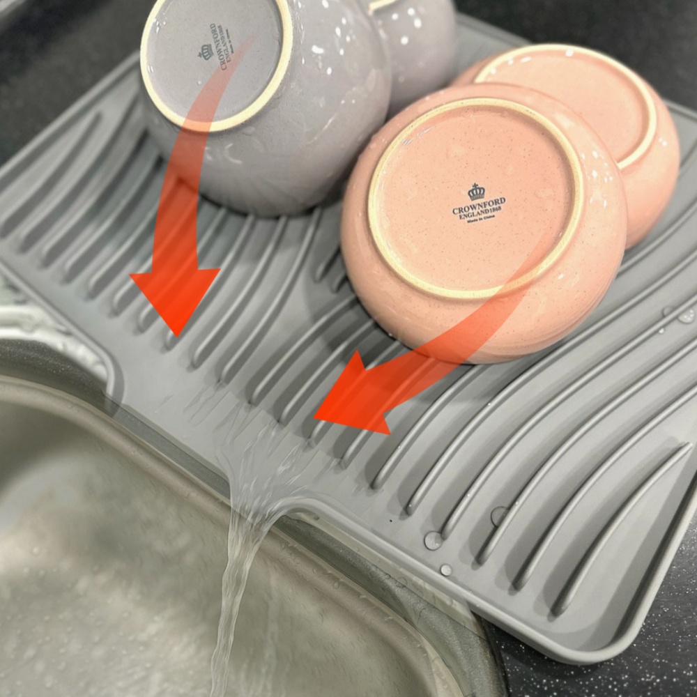 네바스 물빠짐 식기 건조대 매트 실리콘 드라잉 14,900원