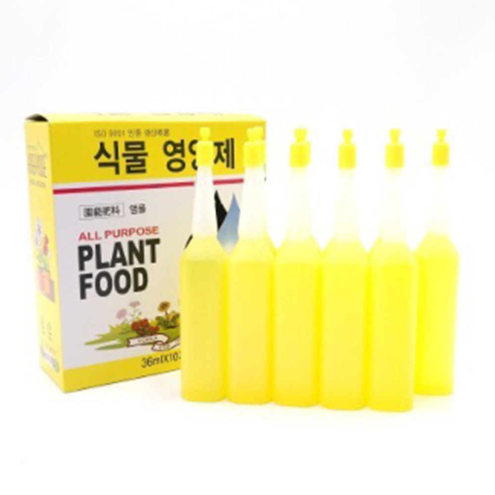 추울때 더울때 식물영양제 10p 화분앰플 뿌리활력 성장발육 1,460원
