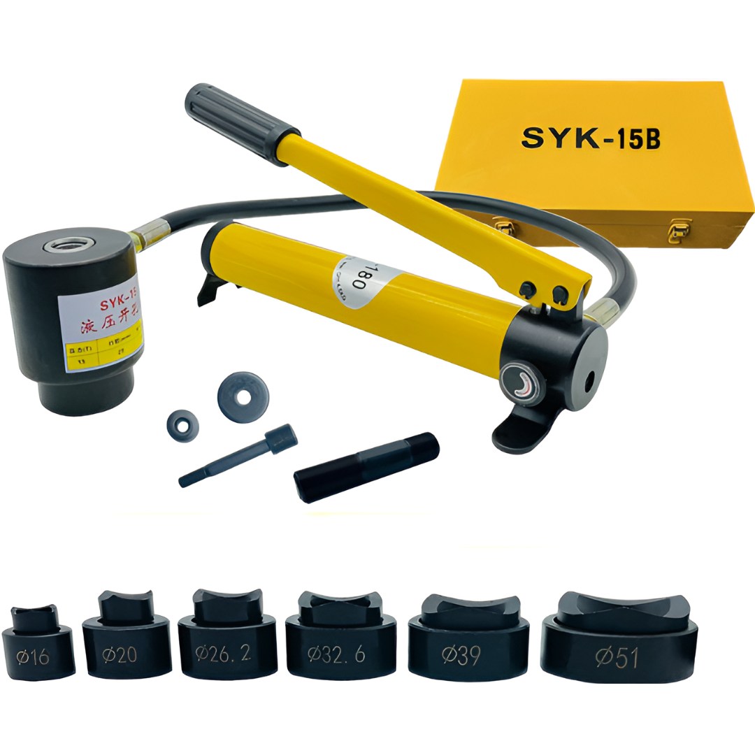 스톰가드 강력한 유압식 천공기 철판펀칭기 SYK-15B, 1개 109,000원