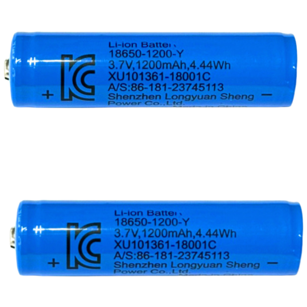 [1+1] sg타임 KC인증 18650 리튬이온 배터리 1200mAh 3.7V 충전지, 1세트, 2개입 11,230원