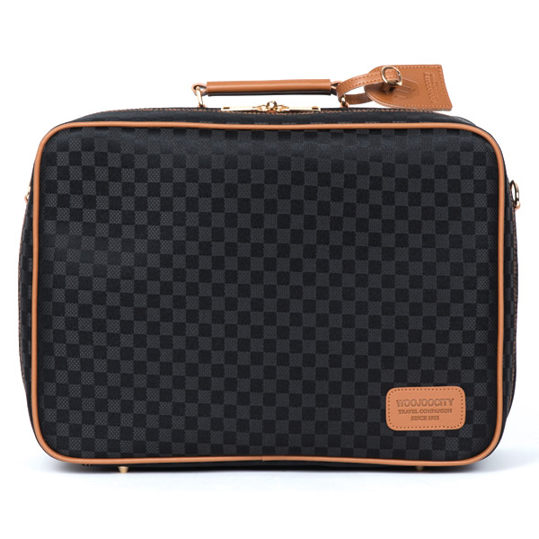 우주시티 P411 사각플레이-블랙 체스 보스톤가방 46,900원