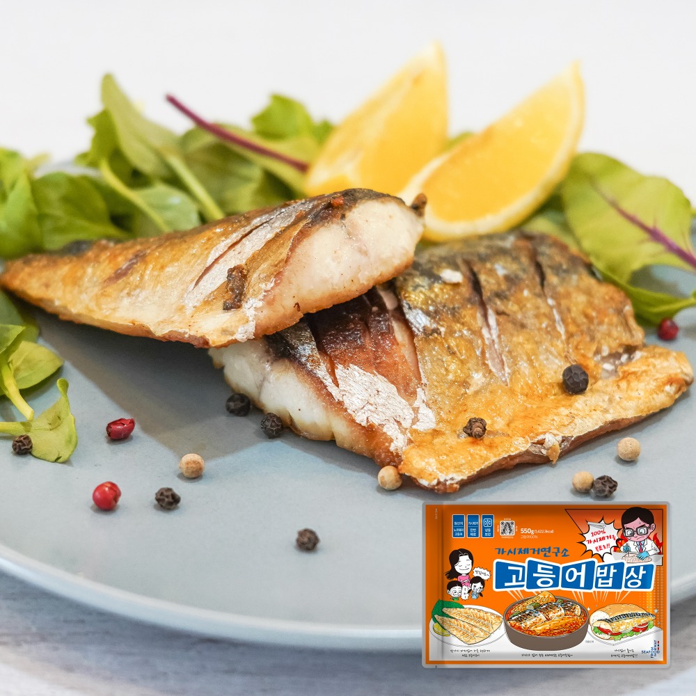 가시제거연구소 고등어밥상 오렌지라벨 총 1.65kg 노르웨이 순살 고등어, 550g, 3개 60,200원