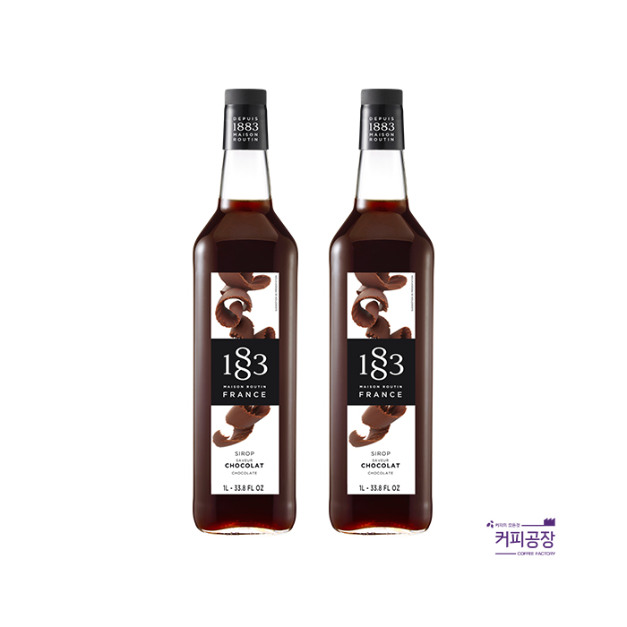 1883 초콜렛 시럽, 1L, 2개 36,800원