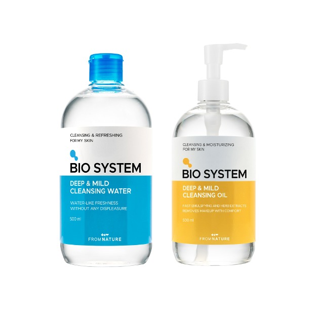 프럼네이처 바이오 시스템 저자극 딥 클렌징 오일 & 워터 27,900원