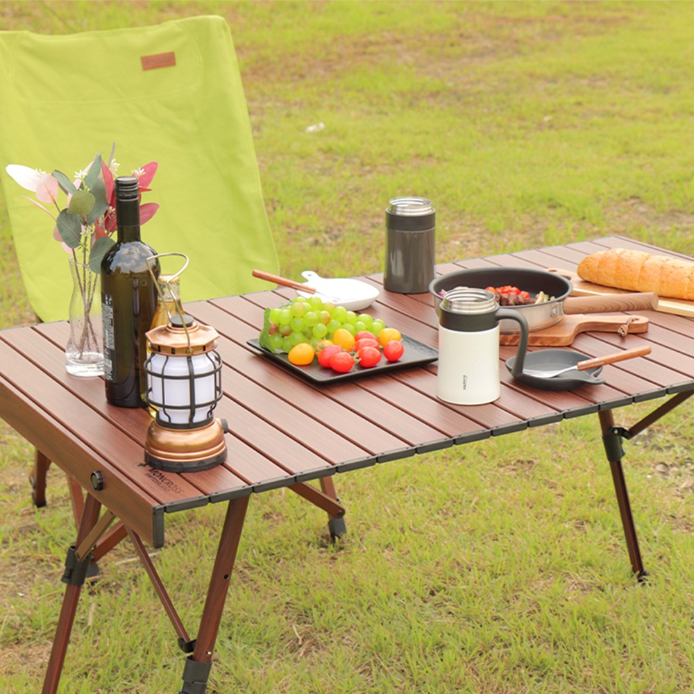 몽크로스 우드 롤 업다운 접이식 감성 테이블, 우드 33,000원