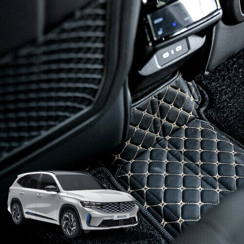 알브이모터스 뉴 르노 그랑 콜레오스 전용 1열 운전석 조수석 킥매트+2열 센터 콘솔매트 세트 78,000원