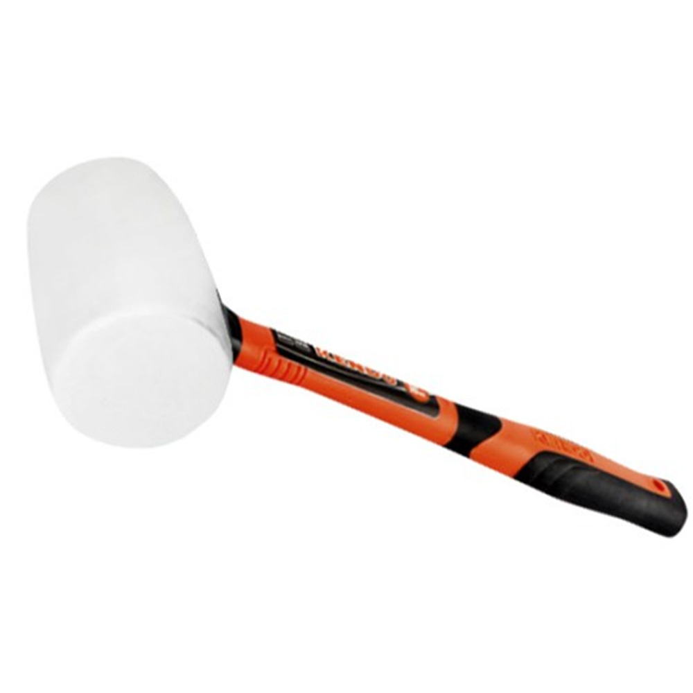 켄도 고무망치 25501 TPR 무반동 화이트 고무 헤드 층간소음 6,600원