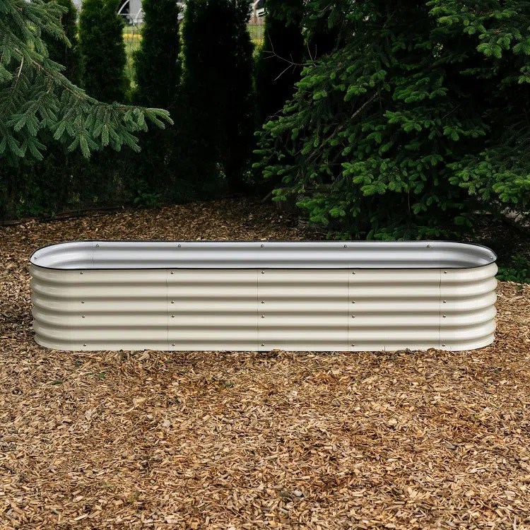 바테정원 플랜트박스 베란다 텃밭 상자 옥상텃밭 대형 +브레이싱보강대2개, 화이트, 1개 168,000원