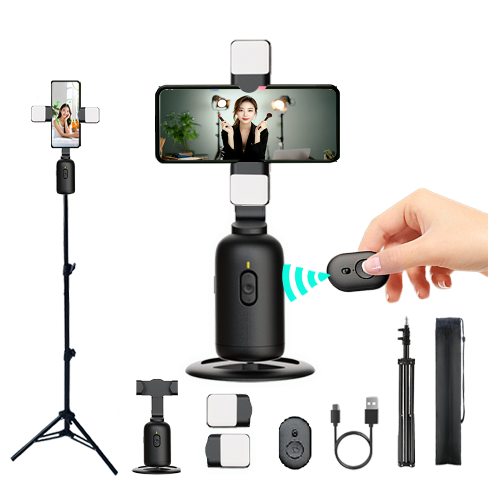 위드제이앤엠 짐벌 블루투스 휴대폰 셀카봉 삼각대 거치대 360도 회전 얼굴인식 트래킹 짐벌 셀카봉 모션아이 47,800원