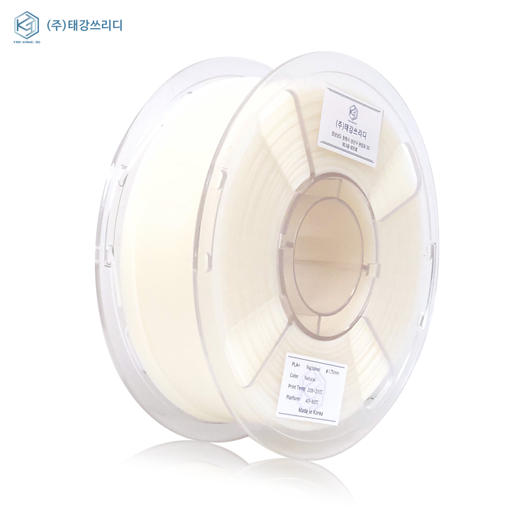고품질 무독성 국산 PLA+ 필라멘트 1kg/1.75mm 3D프린터/펜재료 뱀부랩호환 18,500원