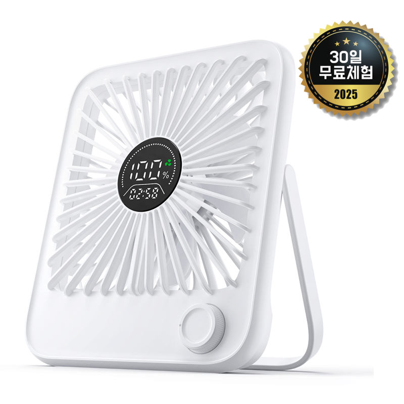 Amlition BLDC 무소음 무선 접이식 휴대용 미니 탁상용 선풍기 DH03 16,300원