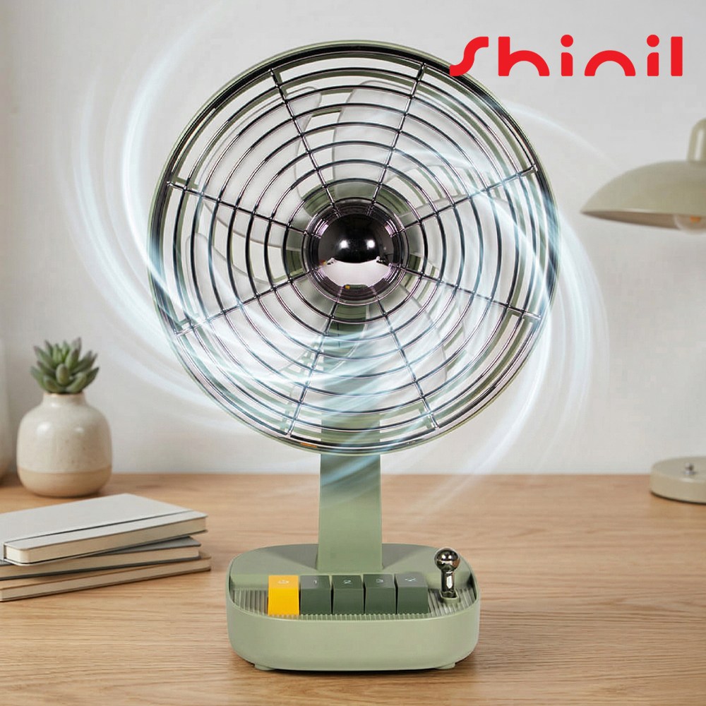 신일 대용량 배터리 무선 C타입 탁상용 선풍기 15cm 자연풍 3단풍량 5엽날개, 카키, SIF_H672KPDW 68,000원