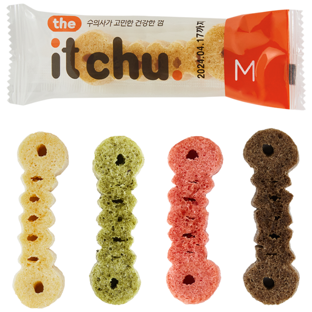 잇츄 오리지널 M 버라이어티 팩 4개입 샘플팩 (옐로우/그린/브라운/꿀잠츄), 1개, 현재가 19,900원