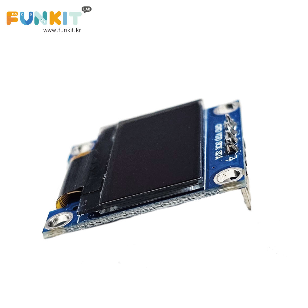 아두이노 OLED 0.96인치 디스플레이 모듈(납땜 0) 4,500원
