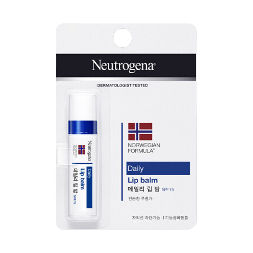 뉴트로지나 노르웨이젼 포뮬러 립 모이스처라이저 4g SPF15 립케어 립밤 3,000원
