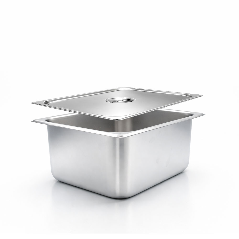 NSF승인 27종(304) 본체+뚜껑 사각 업소용 냉장고 스텐 밧드 바트 세트, 1개 18,070원