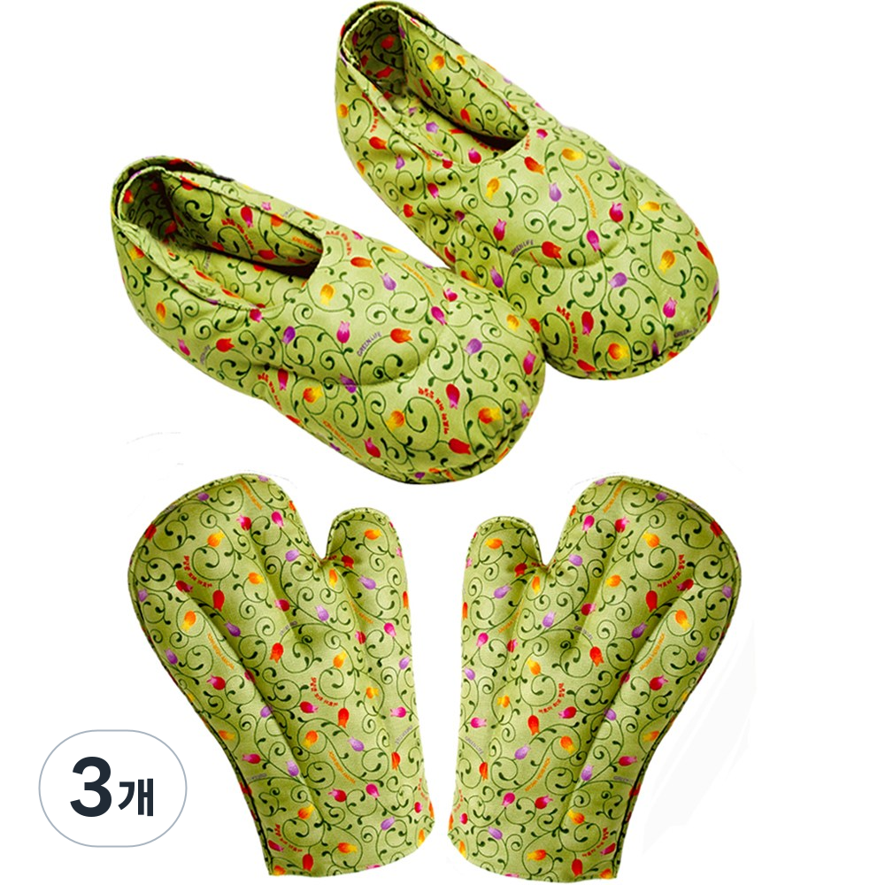 그린라이프 허브찜질팩 2종세트 손찜질팩+발찜질팩 - 카키 168,070원