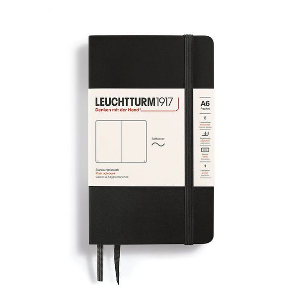 로이텀 소프트커버 포켓(A6) 노트 블랙 23,400원