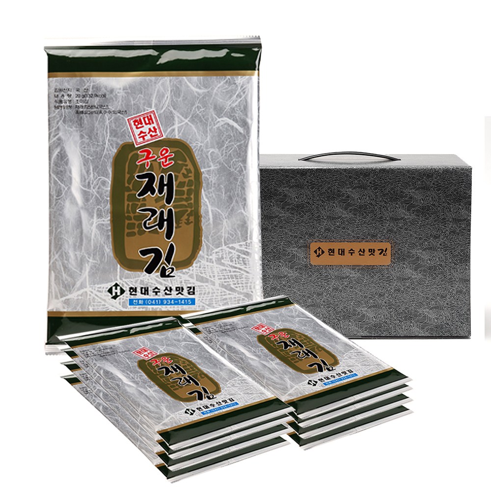 현대수산맛김 보령 대천김 재래김, 20g, 22개 35,060원