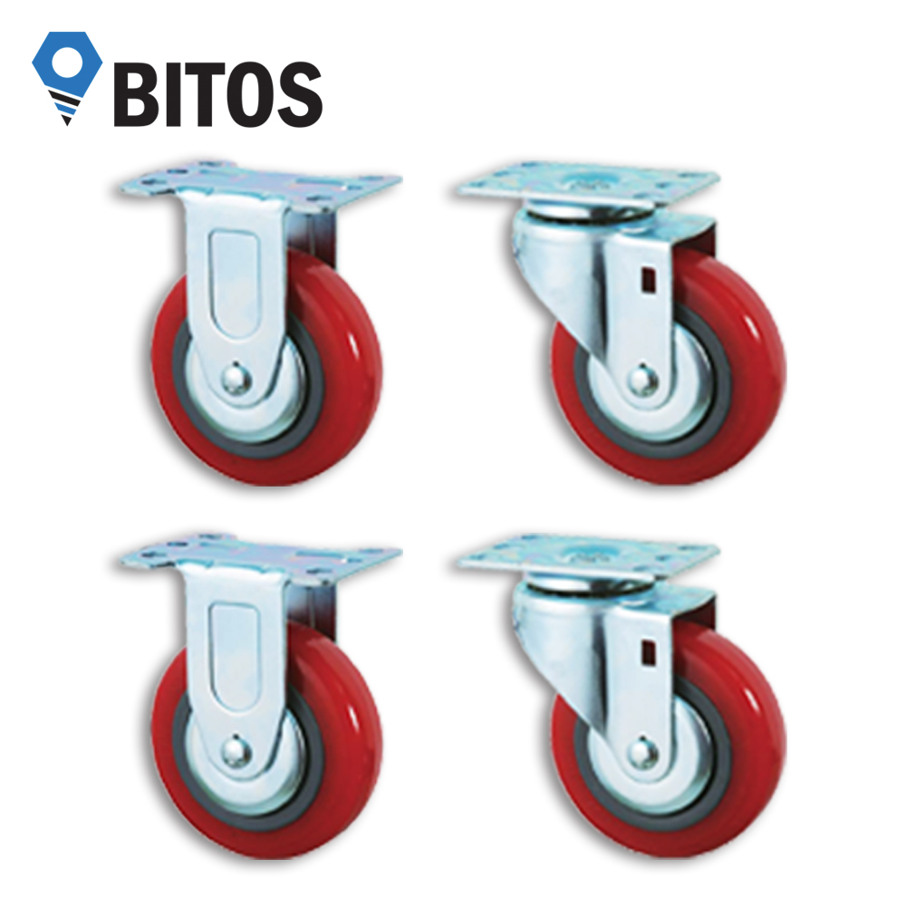 우레탄 경량 캐스터 대차 바퀴, 1세트 20,000원