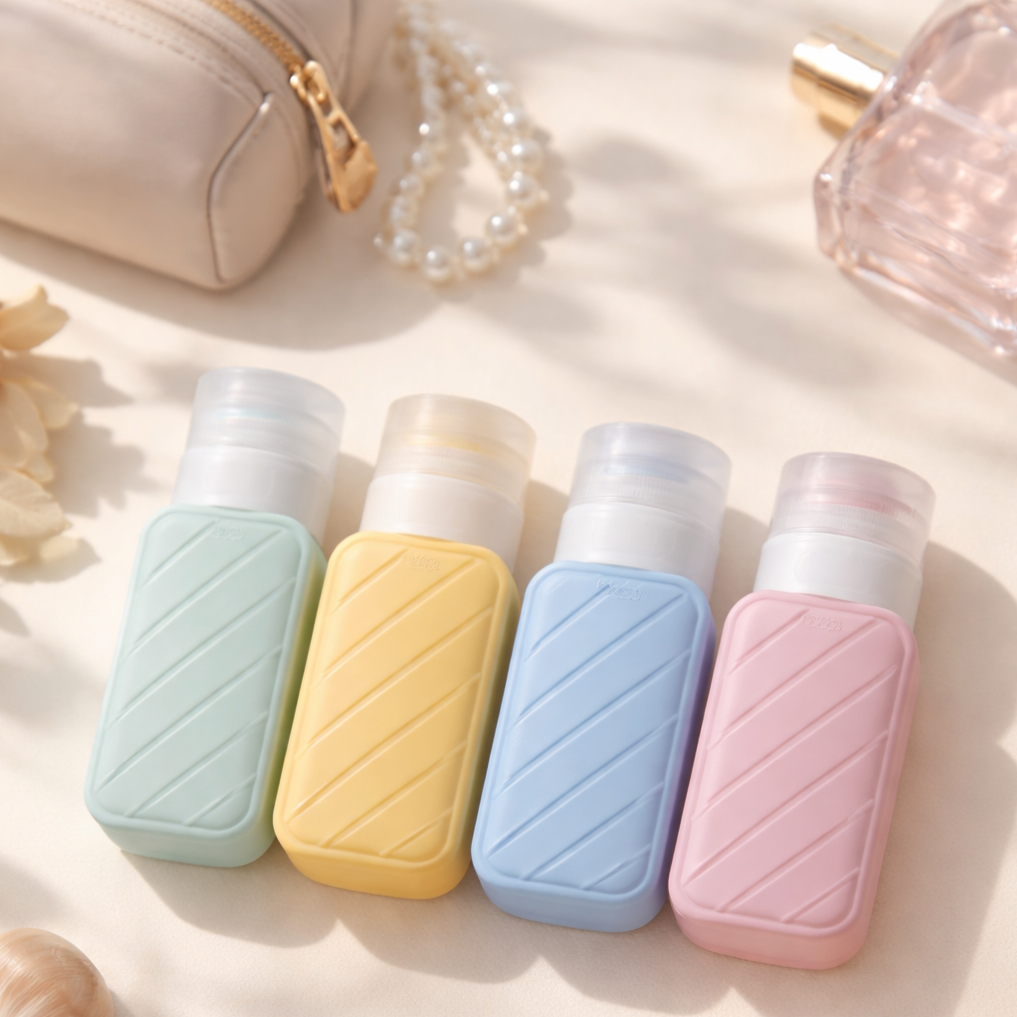 DIGIPIC 여행용 공병 세트 100ml 4P 기내용 화장품 샴푸 소분용기 누수방지 휴대용 8,900원