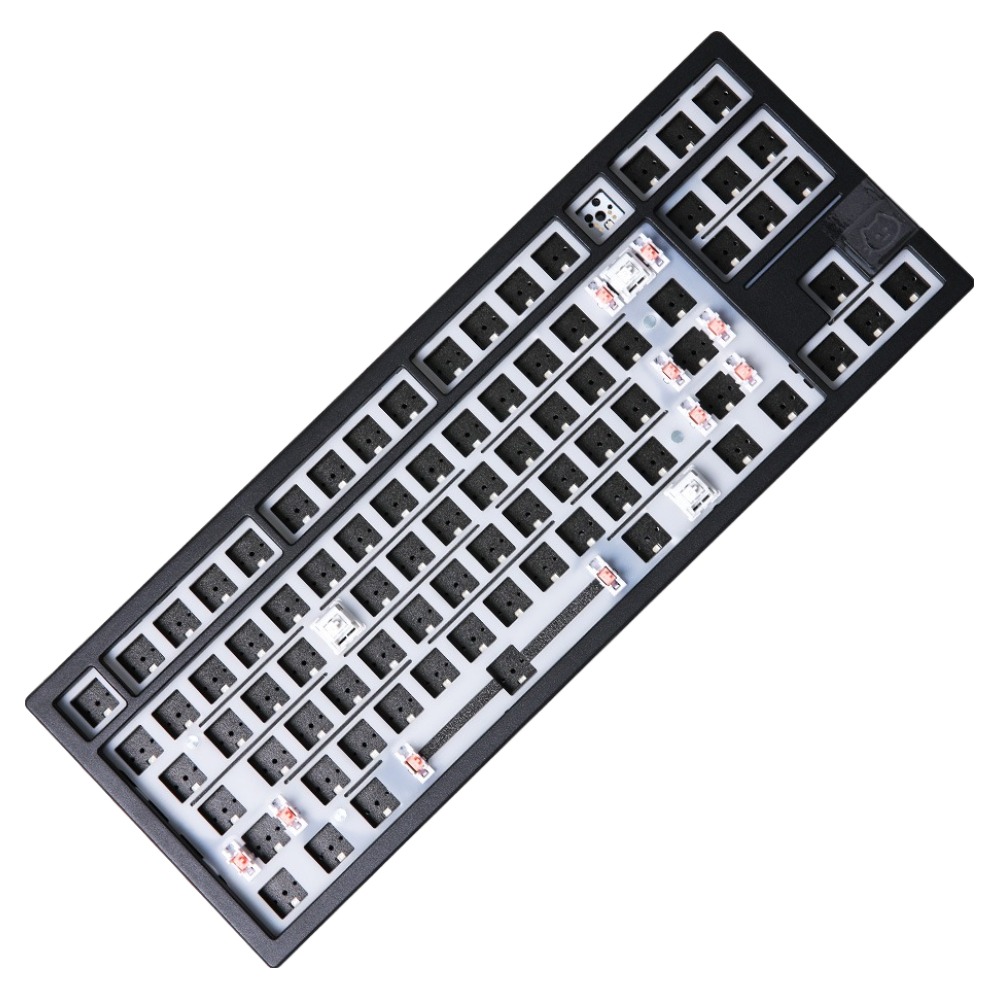 몬스타기어 풀알루미늄 폰 블루투스 핫스왑 커스텀 유무선 텐키리스 키보드 베어본, 현재가 82,000원