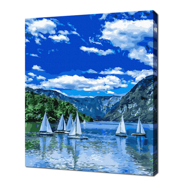 아트박스/셀프페인팅 에코솔 DIY명화 트롤 피오르드의 풍경  4050 21색 14,010원