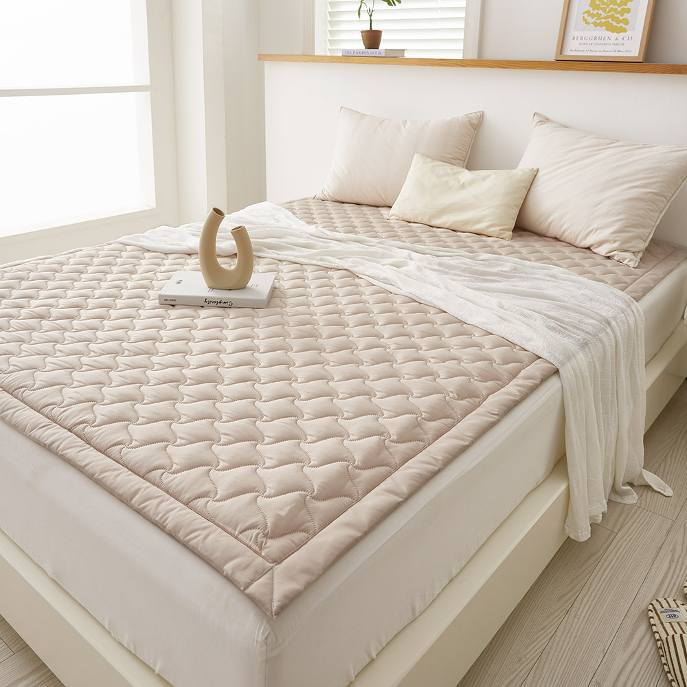 고급원단 한일의료기 전자파없는 탄소매트 전기매트 전기요, 허니베이지 132,230원