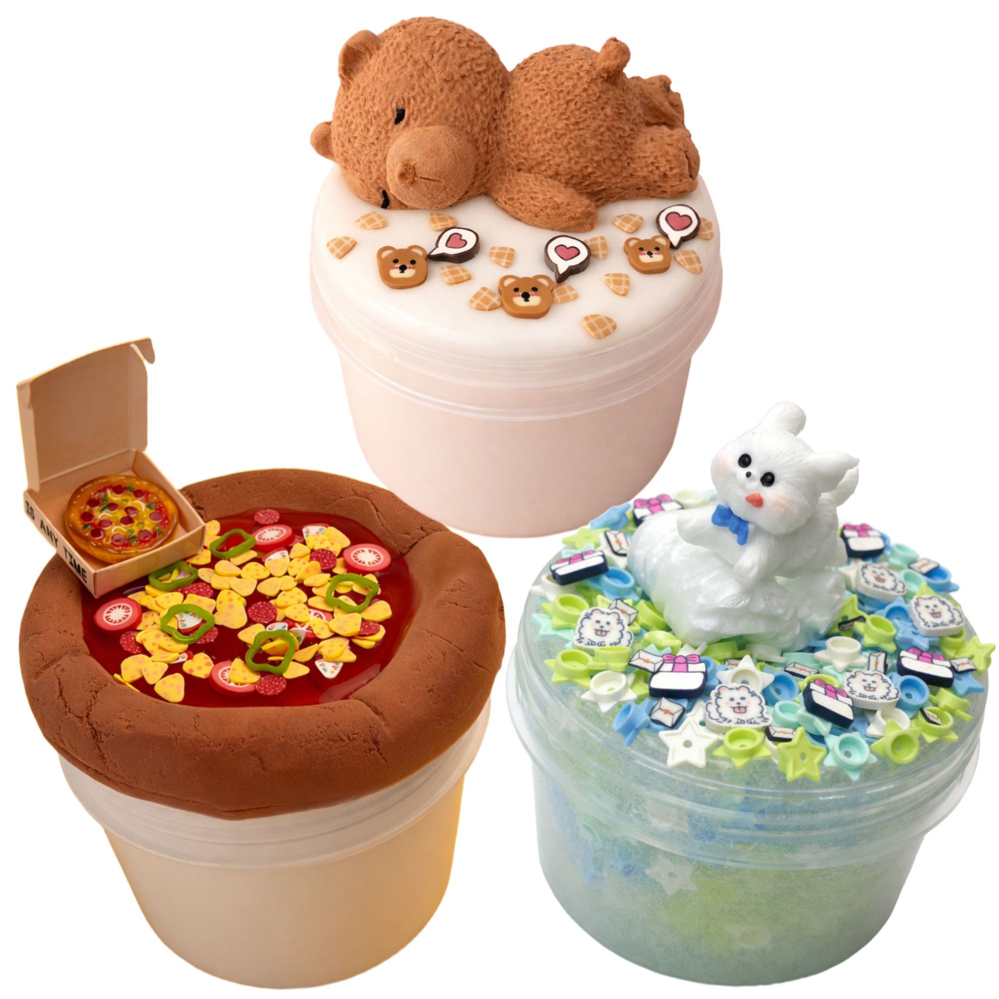 말랑코코 슬라임 3종 대용량 랜덤 박스, 250g, 1개 24,400원