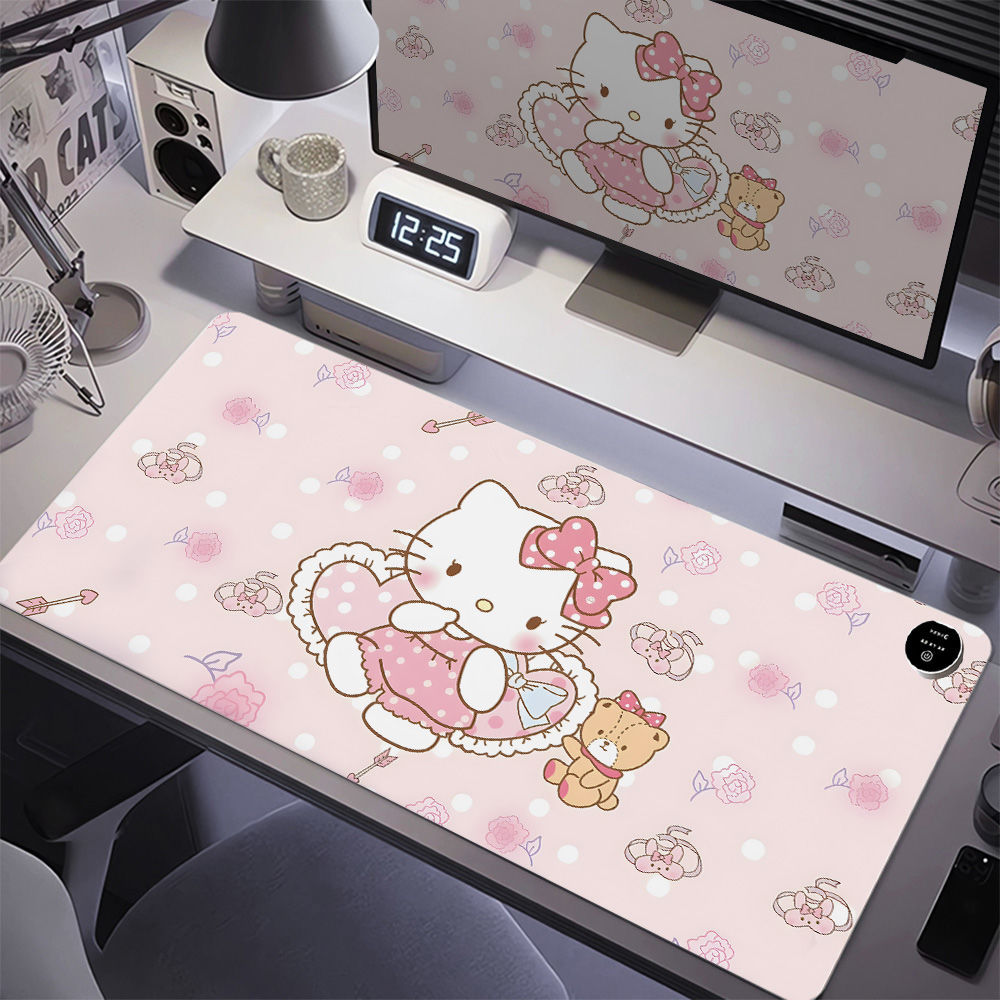 YAPOGI 산리오 사무실 스마트 디지털 온열 데스크 마우스 매트 타이머 자동 스톱 온열패드, 1개, 옵션E 22,900원