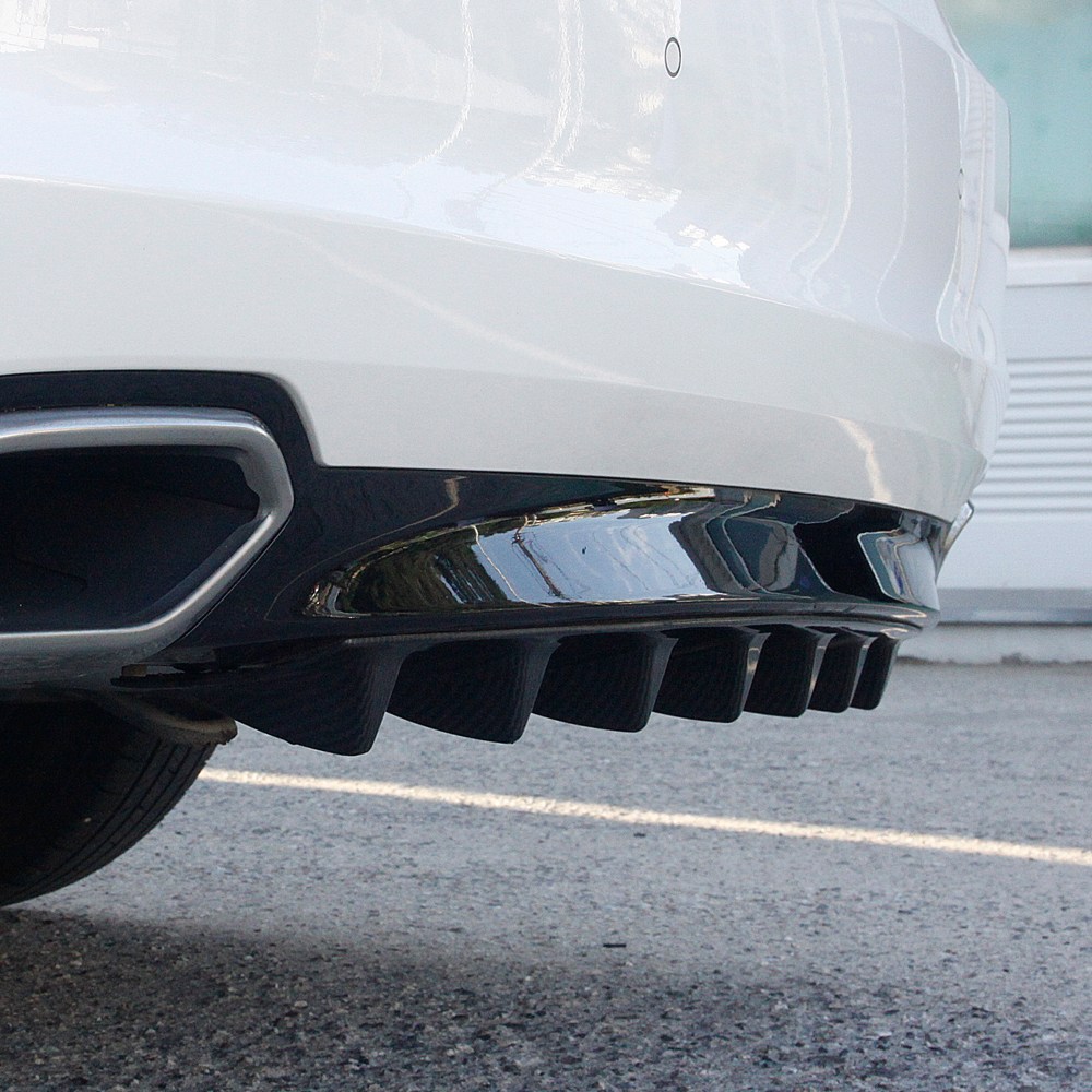 전차종 공용 디퓨져 후방 범퍼 가드 립 에어로파츠 호환 용품, 리어 디퓨져 (블랙) 5핀 24,250원