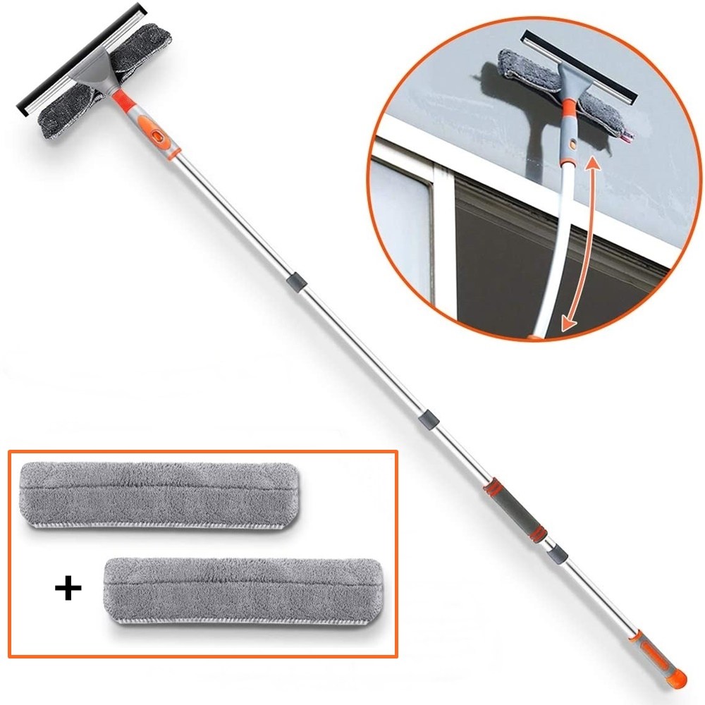 미러브 커브형 125cm[극세사 1+1] 유리창닦이 아파트 창문청소 베란다 유리닦이 유리창청소도구 창문청소용품 외부 고층 상가 매장 유리창청소 22,900원