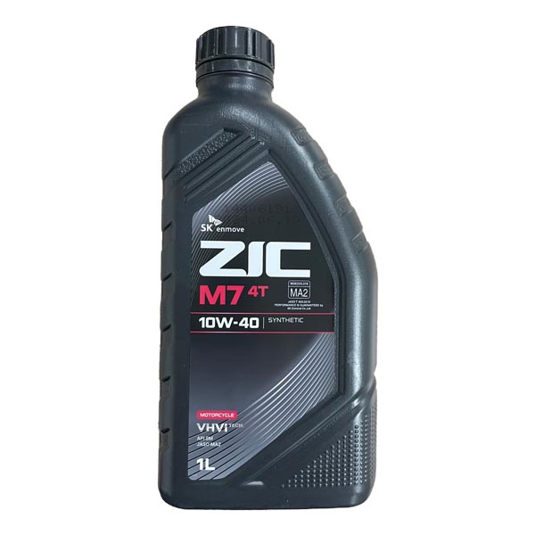 ZIC M7 4T 10W40 1L 오토바이엔진오일 6,500원