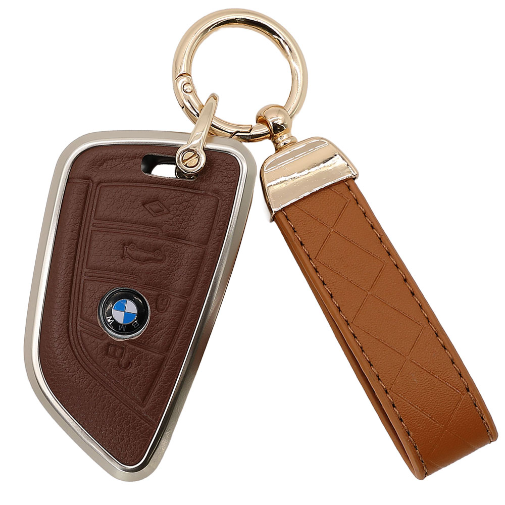 엠디글로벌 BMW 메탈 가죽 차 키케이스 + 가죽스트랩 A타입 23,300원