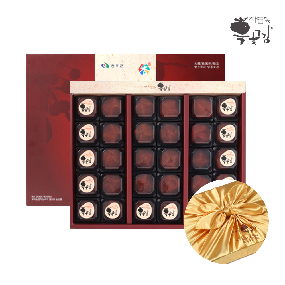 완주 대둔산 전통 명인 무유황 흑곶감 설명절 선물세트 명품3호 87,800원