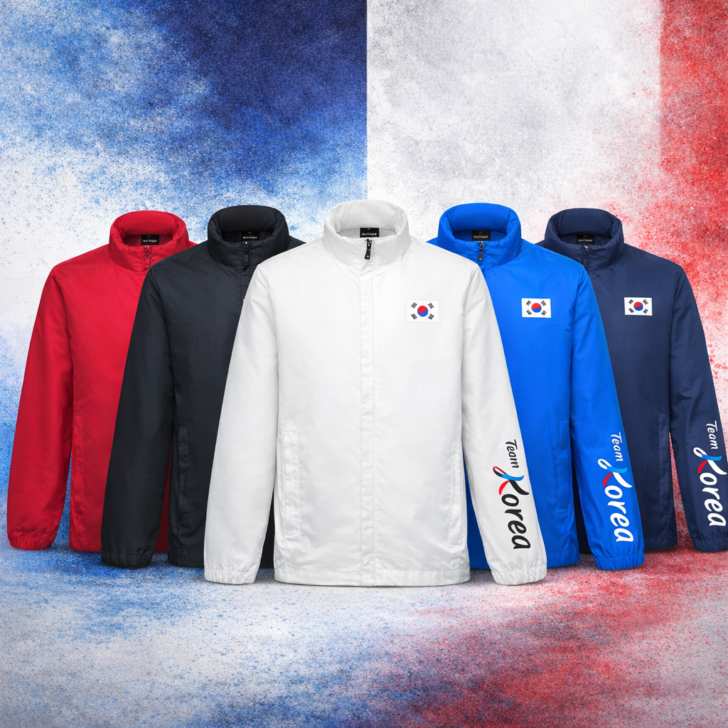한국 대한민국 팀코리아 경량 바람막이 자켓, 현재가 39,900원